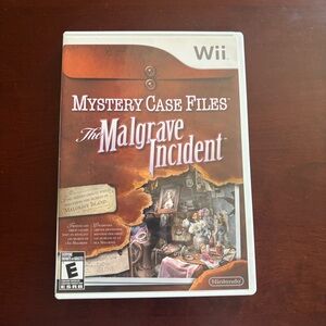 Mystery Case Files: The Malgrave Incident - Nintendo Wii